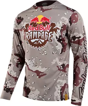Troy Lee Designs Red Bull Rampage Sprint Logo Велосипед Джерси,
