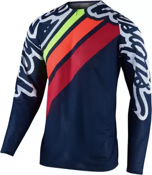 Troy Lee Designs SE Pro Air Seca 2.0 Мотокросс Джерси, темно-синий/белый