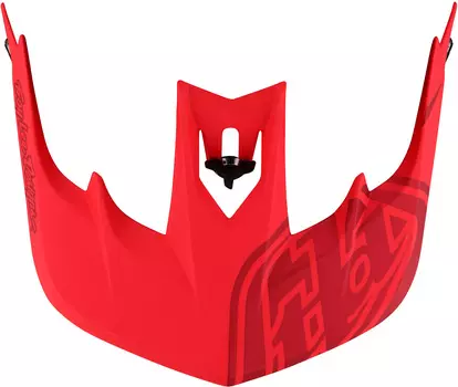 Пик Troy Lee Designs Stage Signature для шлема, красный