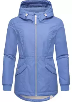 Тряпичная зимняя куртка "Dowey Warm" (1 шт.), с капюшоном, приятная мягкая женская куртка на зиму Ragwear, синий