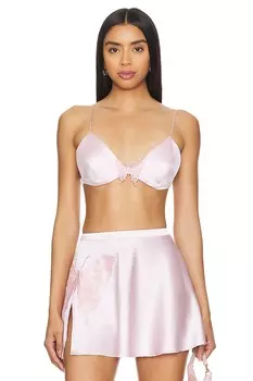 Труэт бюстгальтер топ For Love & Lemons, розовый