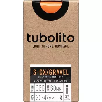 Труба Tubolito S - Tubo - CX Gravel All - SV60mm 28 дюймов, апельсин