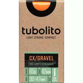 Труба Tubolito Tubo - CX Gravel All - SV42mm 28 дюймов, апельсин