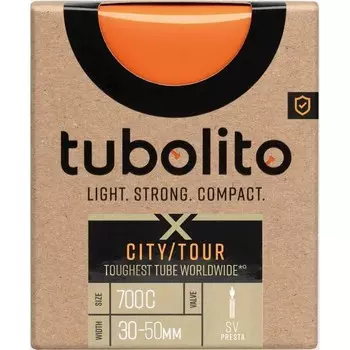Труба Tubolito X Tubo City Tour SV42mm, апельсиновый
