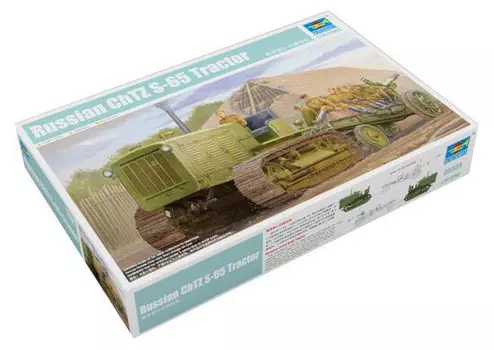 Трубач, Пластиковая модель российского трактора ЧТЗ С-65. TRUMPETER