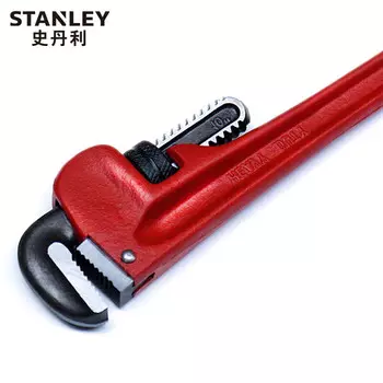 Трубный ключ STANLEY 24-дюймовые самозатягивающиеся плоскогубцы для водопроводных труб, зажимные клещи, монтажные клещи, многофункциональный ключ 87-626-23