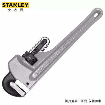Трубный ключ STANLEY из алюминиевого сплава, 10 дюймов, 84-451-23, многоцелевой трубный ключ двойного назначения