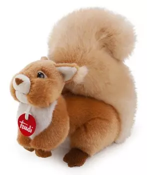 Труди, плюшевая белка Джинджер Trudi