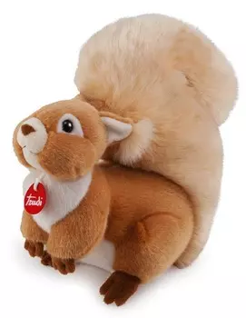 Труди, плюшевая белка Джинджер Trudi