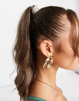 True Decadence – эксклюзивные аксессуары для волос с искусственным жемчугом серебристо-серого цвета