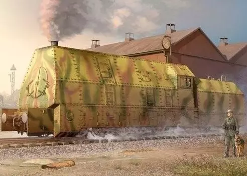 ТРУМПЕТЕР Немецкий Panzerlok BR57 TRUMPETER