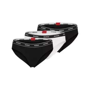 Трусики3 шт. Hugo, черный