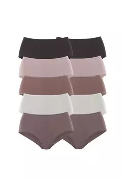 Трусики 10 PACK LASCANA, розовый