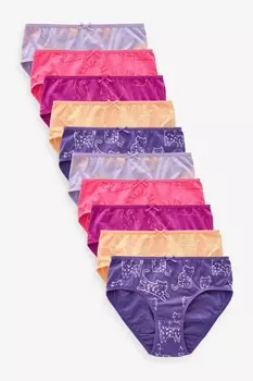 Трусики 10 шт в упаковке (2 16 лет) Next, розовый