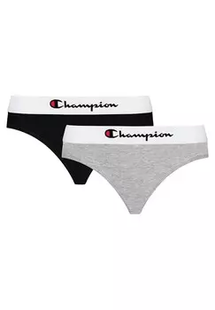 Трусики 2 PACK Champion, цвет Mix Black/Oxford Heather