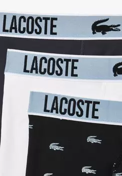 Трусики 3 PACK Lacoste Sport, черный