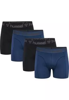 Трусики 4PACK Hummel, цвет black insigina blue