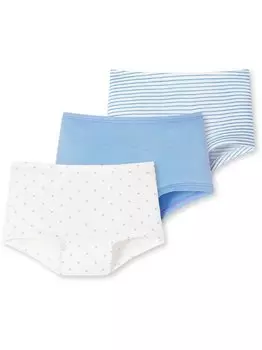 Трусики 95/5 органический хлопок Schiesser, мультиколор