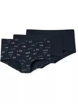 Трусики 95/5 органический хлопок Schiesser, синий