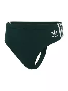 Трусики ADIDAS ORIGINALS Panty Wide Side, темно-зеленый