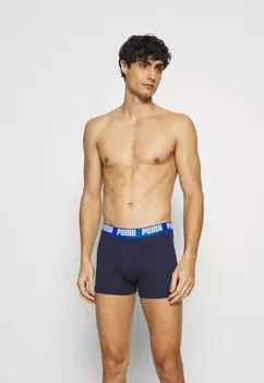 Трусики BASIC 6 PACK Puma, цвет blue/black