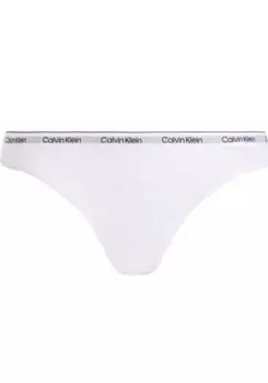 Трусики бикини Calvin Klein Underwear "BIKINI" с надписью CK, белый