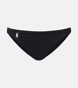 Трусики бикини Devin Hipster с логотипом Polo Ralph Lauren, черный