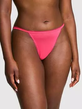 Трусики бикини из хлопчатобумажных стрингов Pink, мультиколор