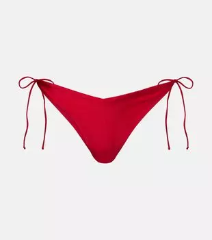 Трусики бикини Kaia Jade Swim, Red Sheen