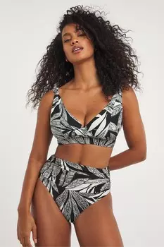 Трусики бикини Magisculpt с занижением до дюйма Simply Be, черный