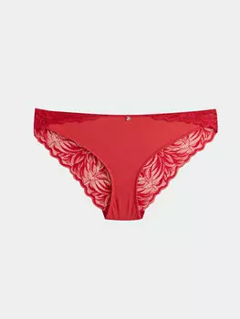Трусики бикини с кружевными деталями LCW DREAM, красный