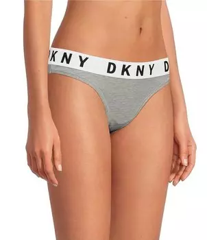 Трусики бикини с логотипом DKNY, фиолетовый
