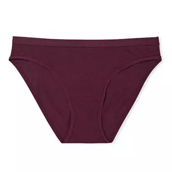 Трусики-бикини Victoria's Secret Stretch Cotton, бордовый