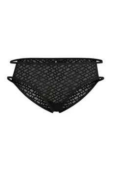 Трусики BOSS "BRIEF B LACE", из кружева, черный