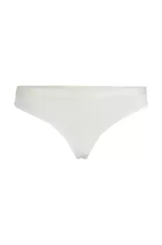 Трусики BOSS "THONG CI", с надписью логотипа BOSS на поясе, белый