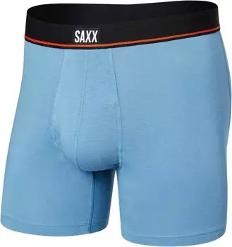 Трусики-боксеры из хлопкового стрейча Non-Stop SAXX UNDERWEAR, цвет Slate