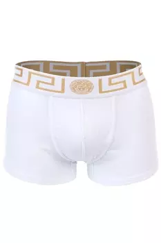 Трусики-Боксеры Topeka с логотипом на талии Versace, белый