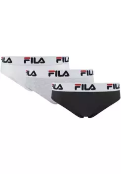 Трусики-бразильянки Fila (упаковка, 3 шт), Женские бразильянки 3 шт, цвет Mi