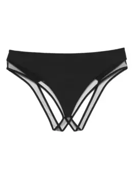 Трусики-брифы Pure Tentation с высокой талией Maison Close, черный