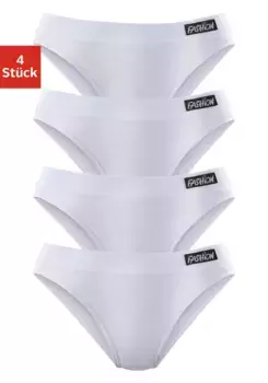 Трусики-брюки Petite Fleur Jazz (4 шт.), изготовлены из качественного эластичного хлопка, белый