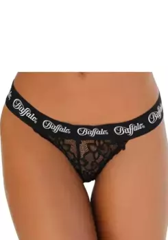 Трусики Buffalo Rio с модным поясом, черный