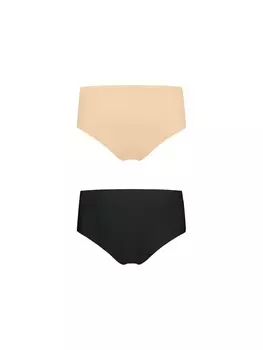 Трусики Bye Bra Invisible High Brief, цвет Beige/Black