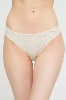 Трусики Calvin Klein Underwear, бежевый