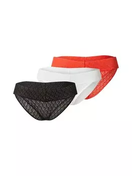 Трусики Calvin Klein Underwear, цвет Red/Black/White