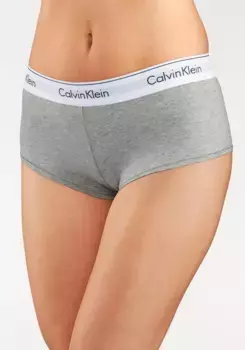 Трусики Calvin Klein Underwear "MODERN COTTON", с широкими манжетами, серый