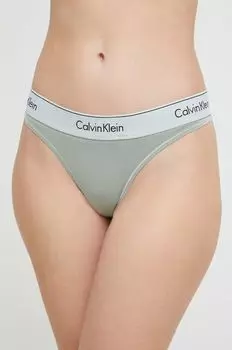 Трусики Calvin Klein Underwear, зеленый