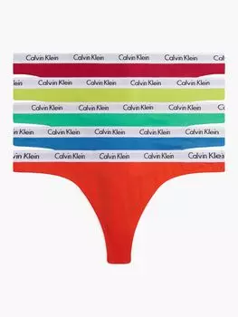 Трусики Carousel Calvin Klein, набор из 5 шт., Pride Combo