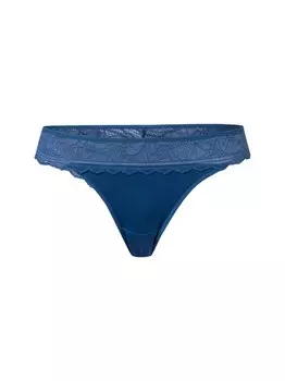 Трусики Chantelle Floral Touch, королевский синий