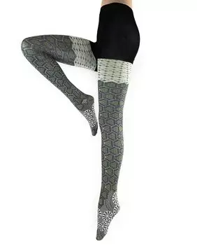 Трусики Crono one с геометрическим рисунком фантазия, 20 ден Hyd, мультиколор