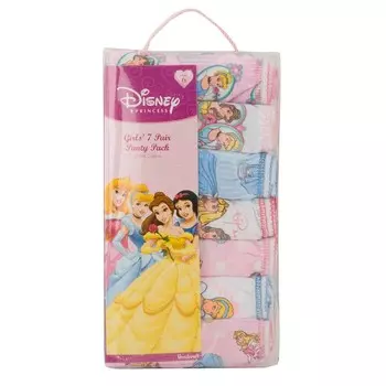 Трусики Disney's Princess для маленьких девочек, 7 шт. Licensed Character, мультиколор